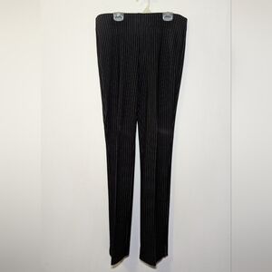 Chico's Black and White Straight Leg Pants